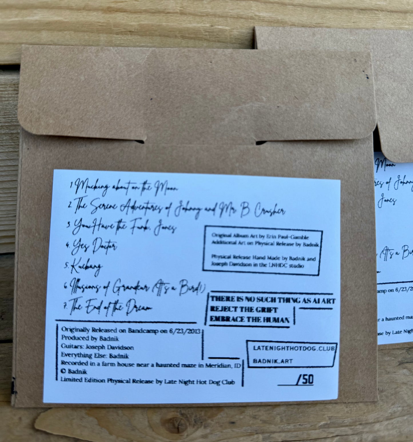 Are Asleep Limited Edition 13th Anniversary Physical Release CD